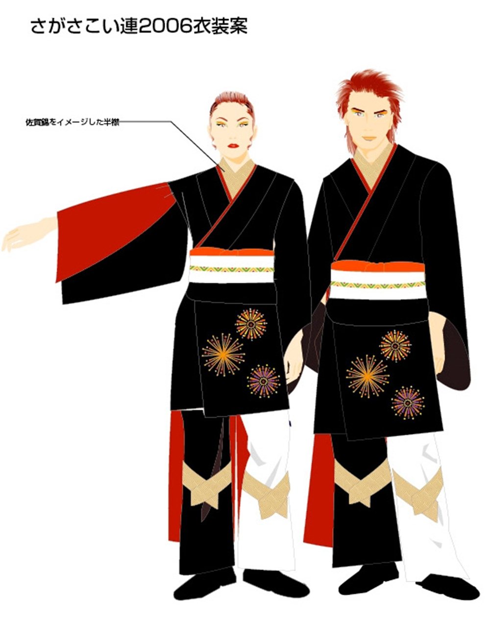 よさこいさがさこい連 衣装