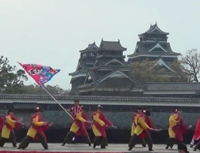 よさこい衣装 2016小川一八会1姿