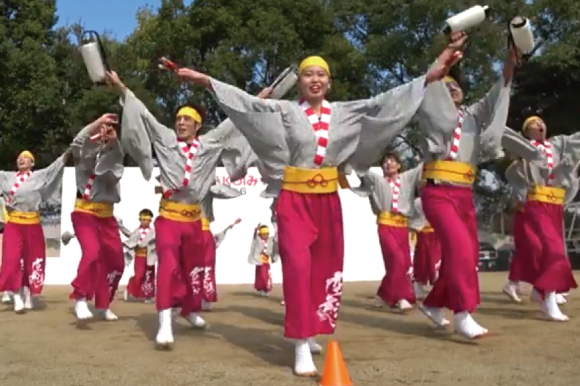 よさこい衣装 2016空舞流1姿