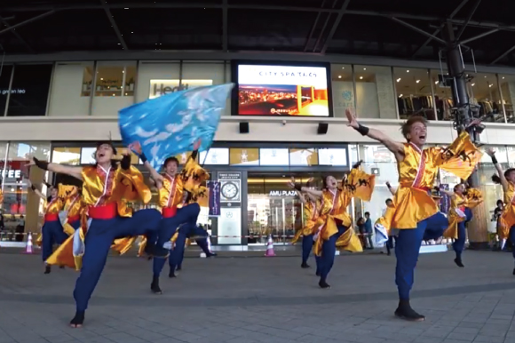 よさこい衣装 2016大分大学「獲天」2