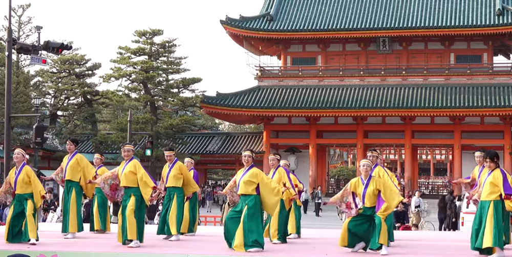 よさこい衣装 2017京都八木よさこい1