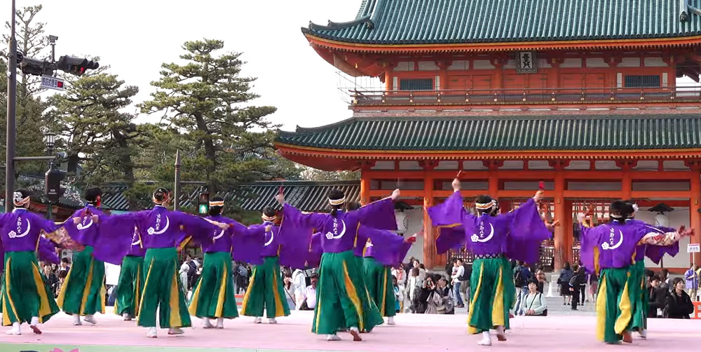 よさこい衣装 2017京都八木よさこい2