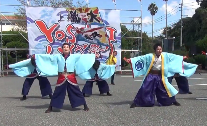 よさこい衣装 2018うき神輿1