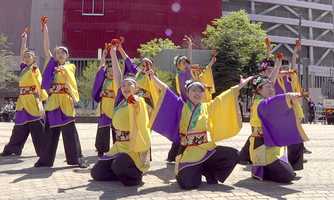 よさこい衣装 2019五十丸祭組1