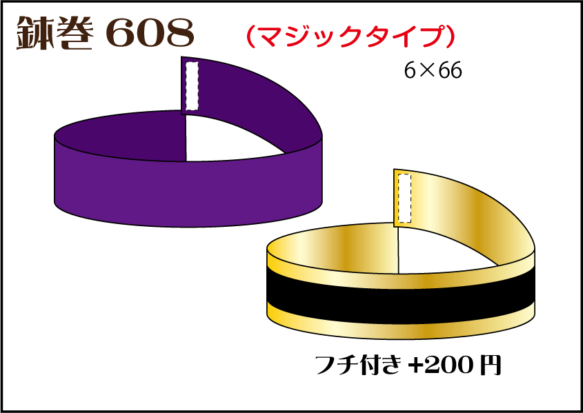 組合せ608鉢巻